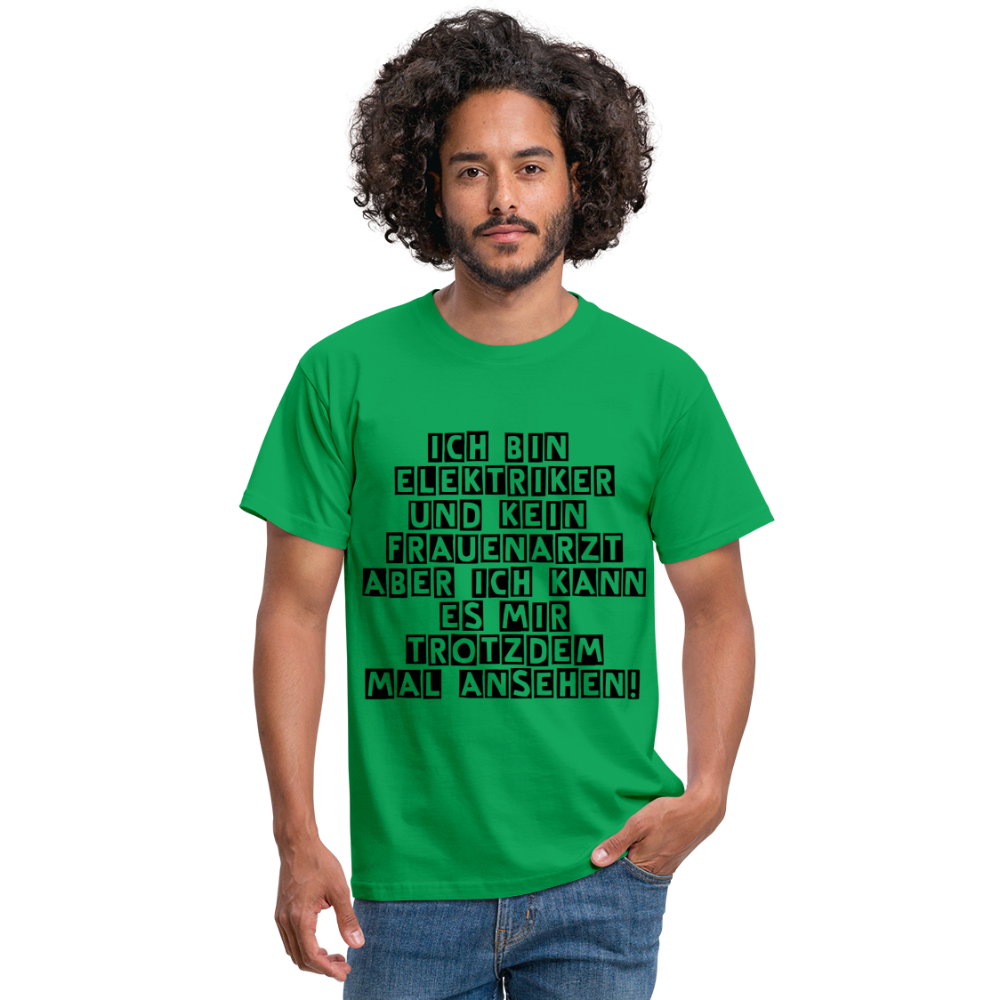 T-Shirt Elektriker - Kelly Green