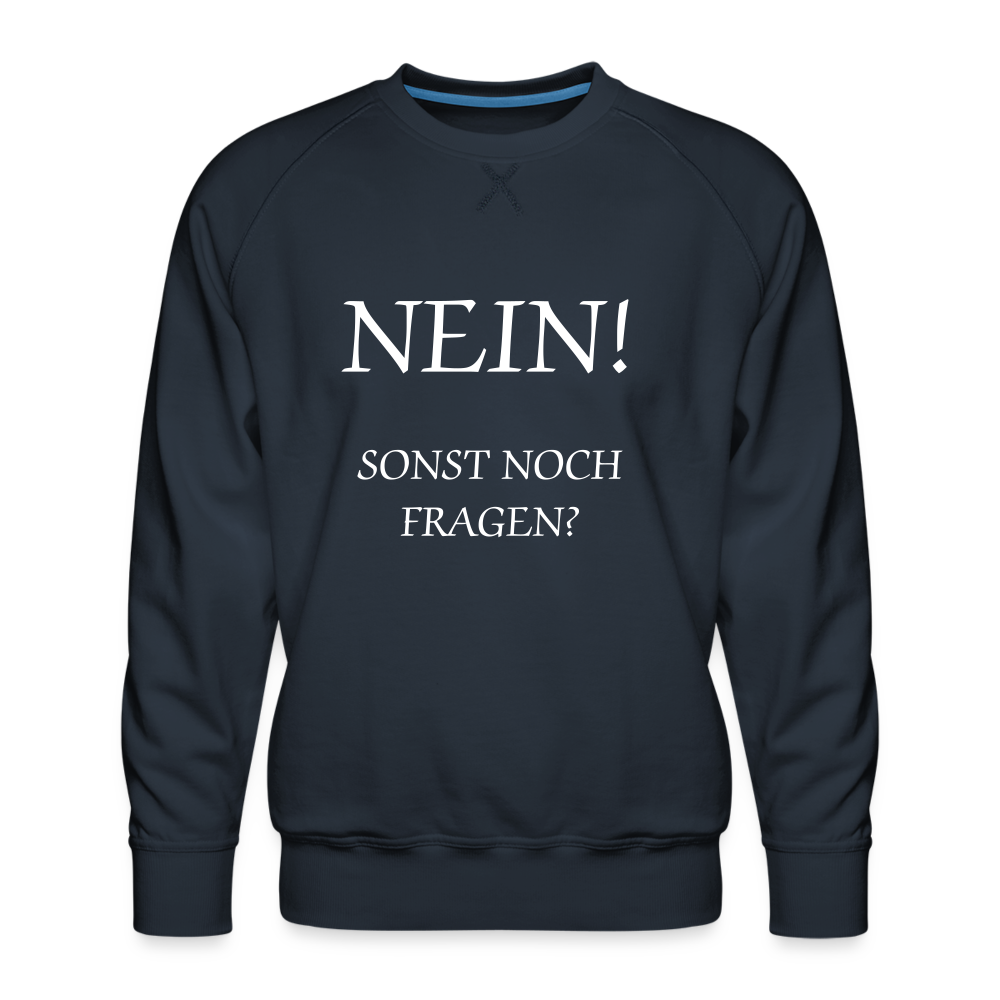 Männer Premium Pullover - Navy
