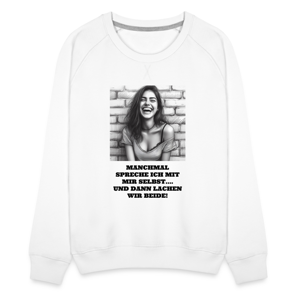 Frauen Premium Pullover - weiß