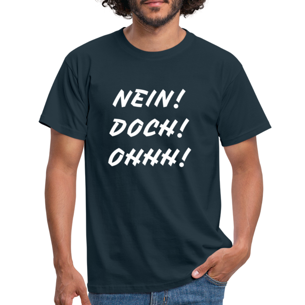 T-Shirt NEIN DOCH OHHH! - Navy