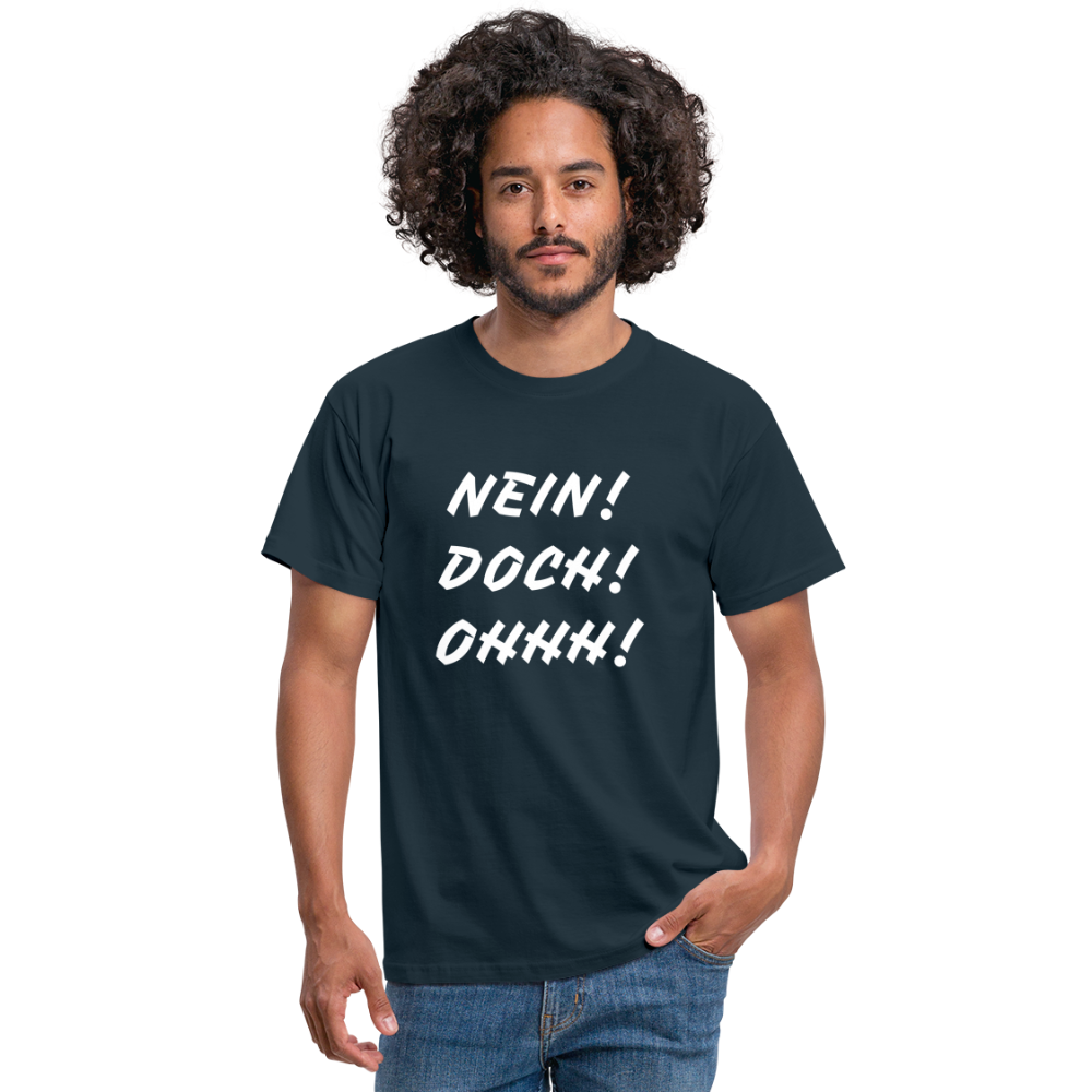 T-Shirt NEIN DOCH OHHH! - Navy