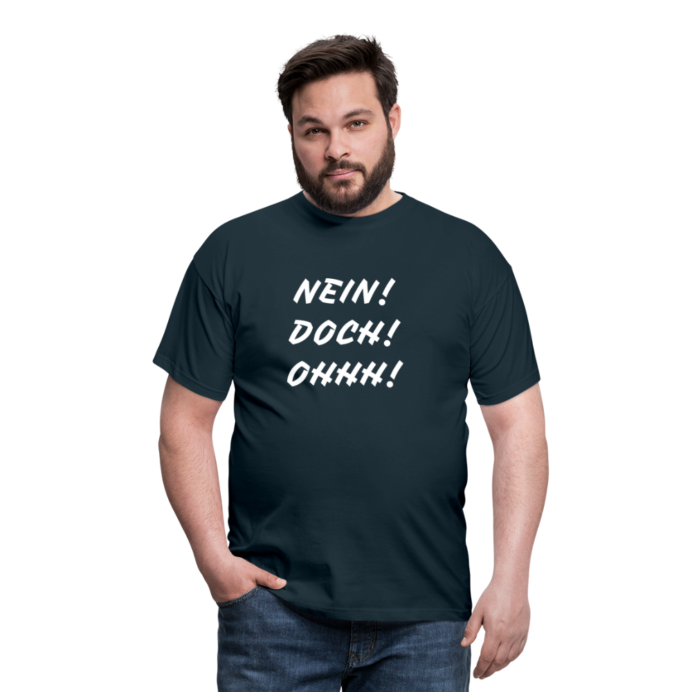 T-Shirt NEIN DOCH OHHH! - Navy