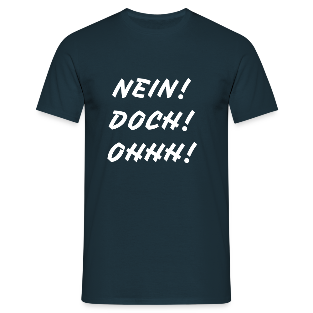 T-Shirt NEIN DOCH OHHH! - Navy