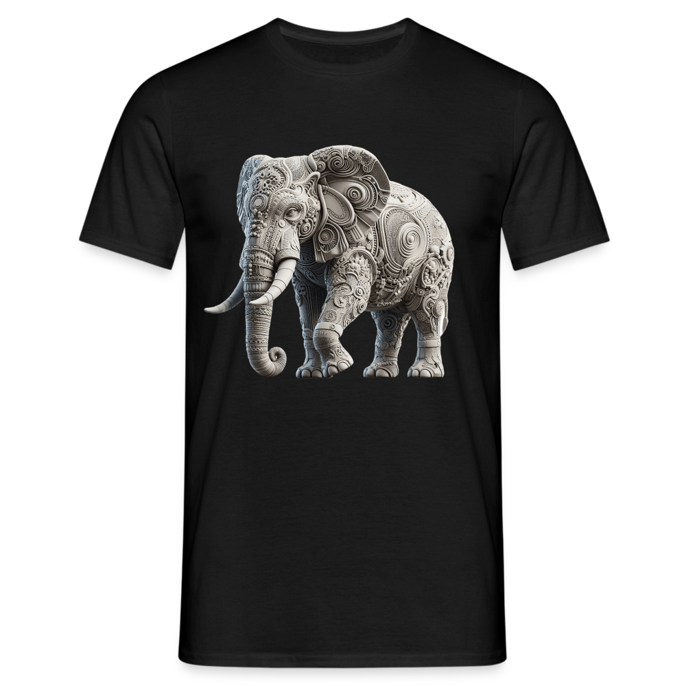 Männer T-Shirt - Schwarz