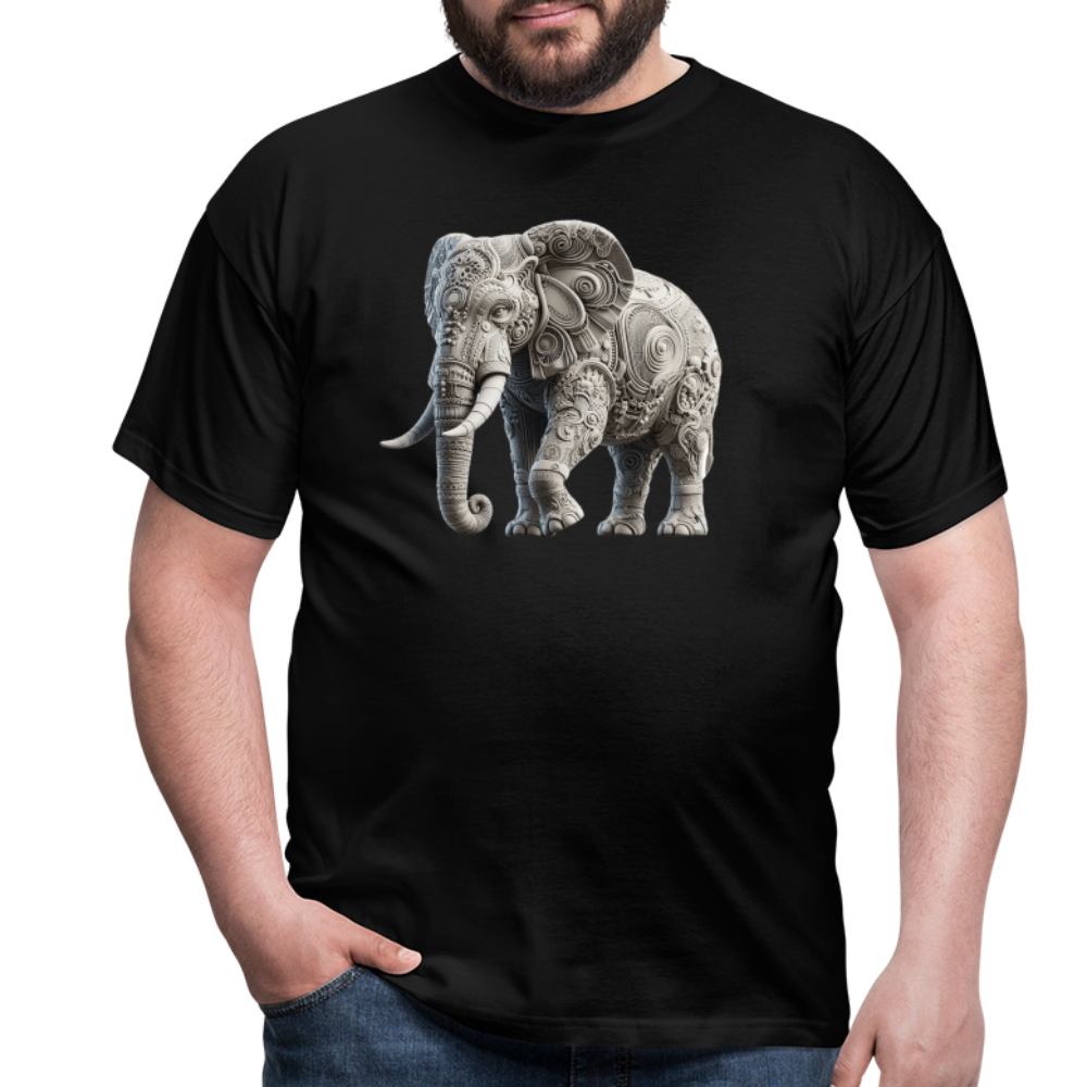 Männer T-Shirt - Schwarz
