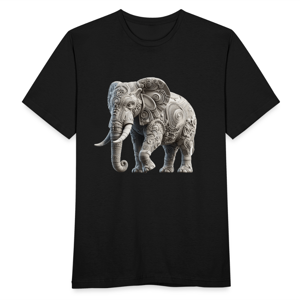 Männer T-Shirt - Schwarz