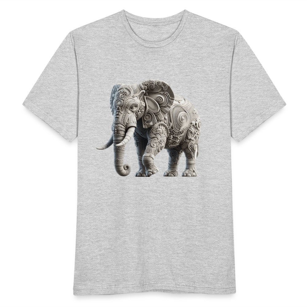 Männer T-Shirt - Grau meliert