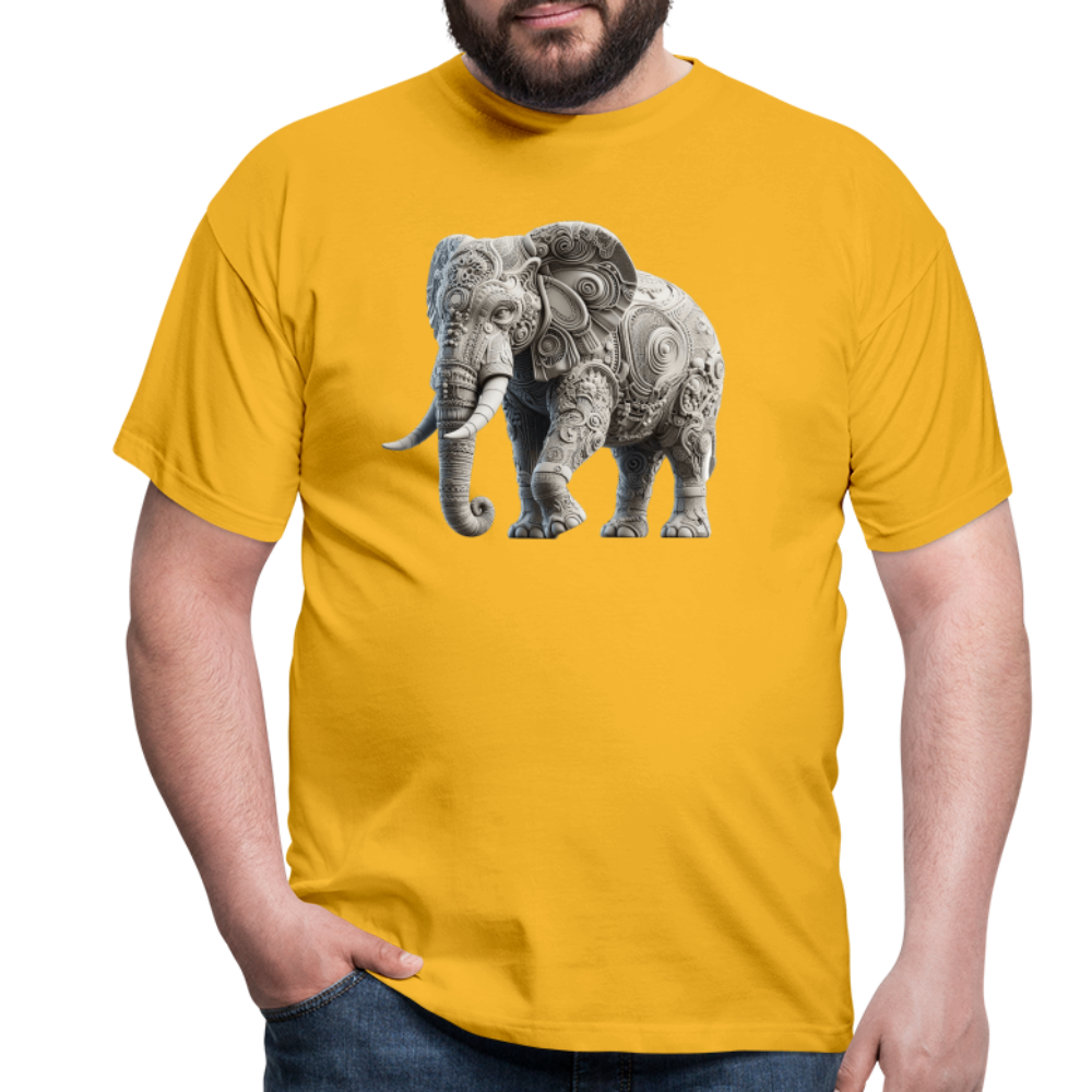 Männer T-Shirt - Gelb