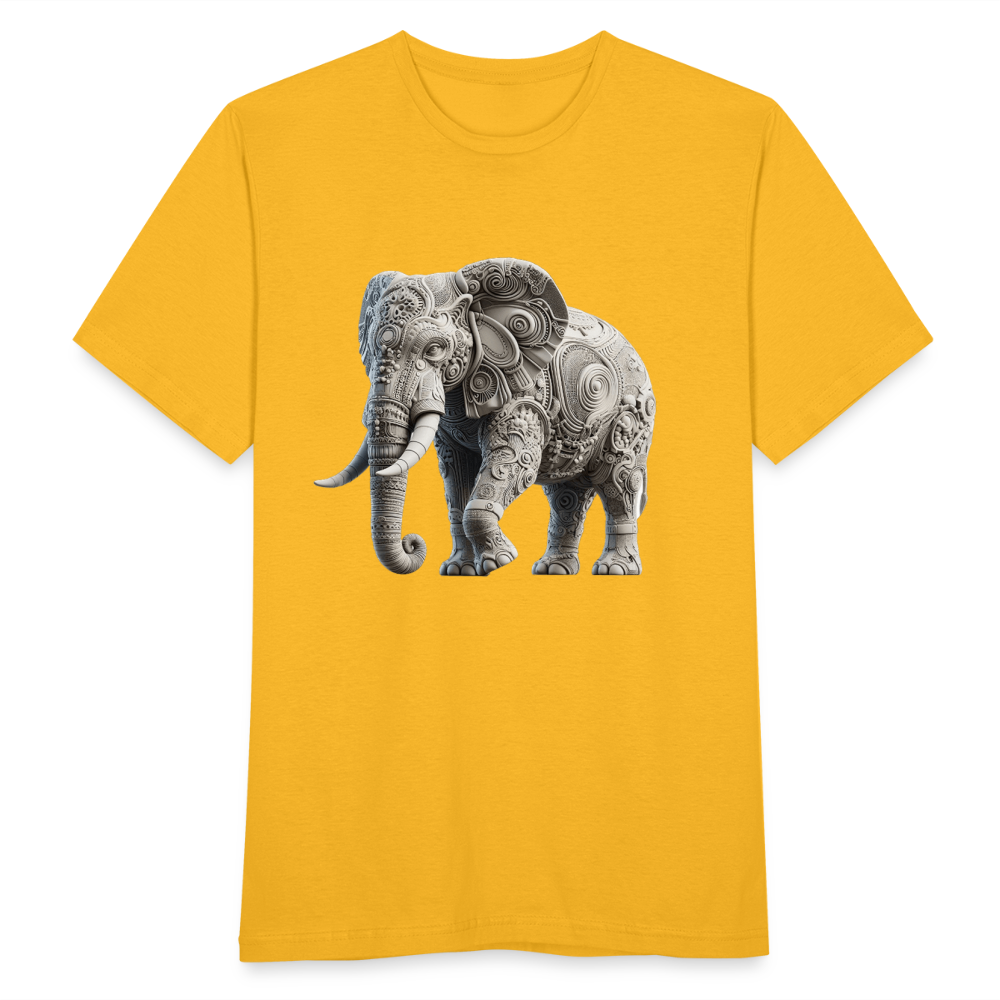 Männer T-Shirt - Gelb