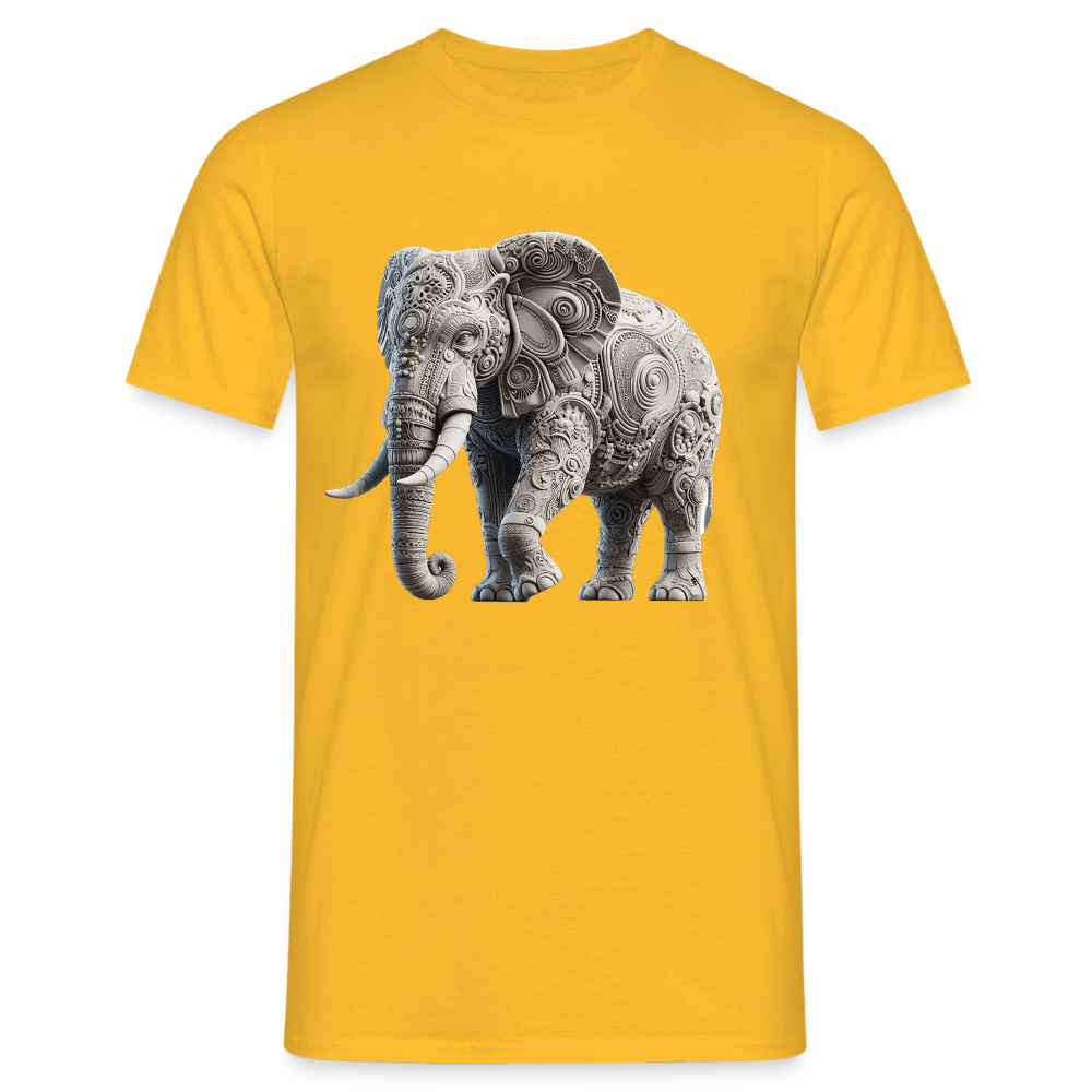 Männer T-Shirt - Gelb