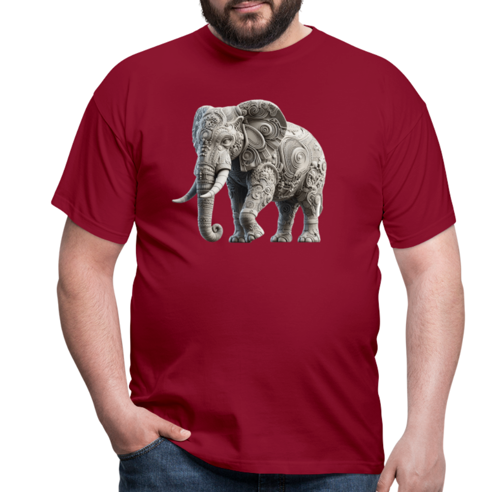 Männer T-Shirt - Ziegelrot