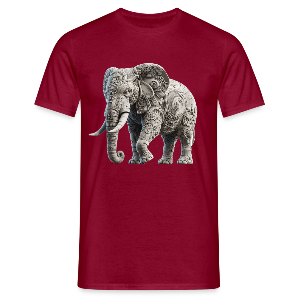 Männer T-Shirt - Ziegelrot