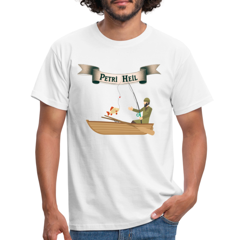 T-Shirt Petri heil - weiß