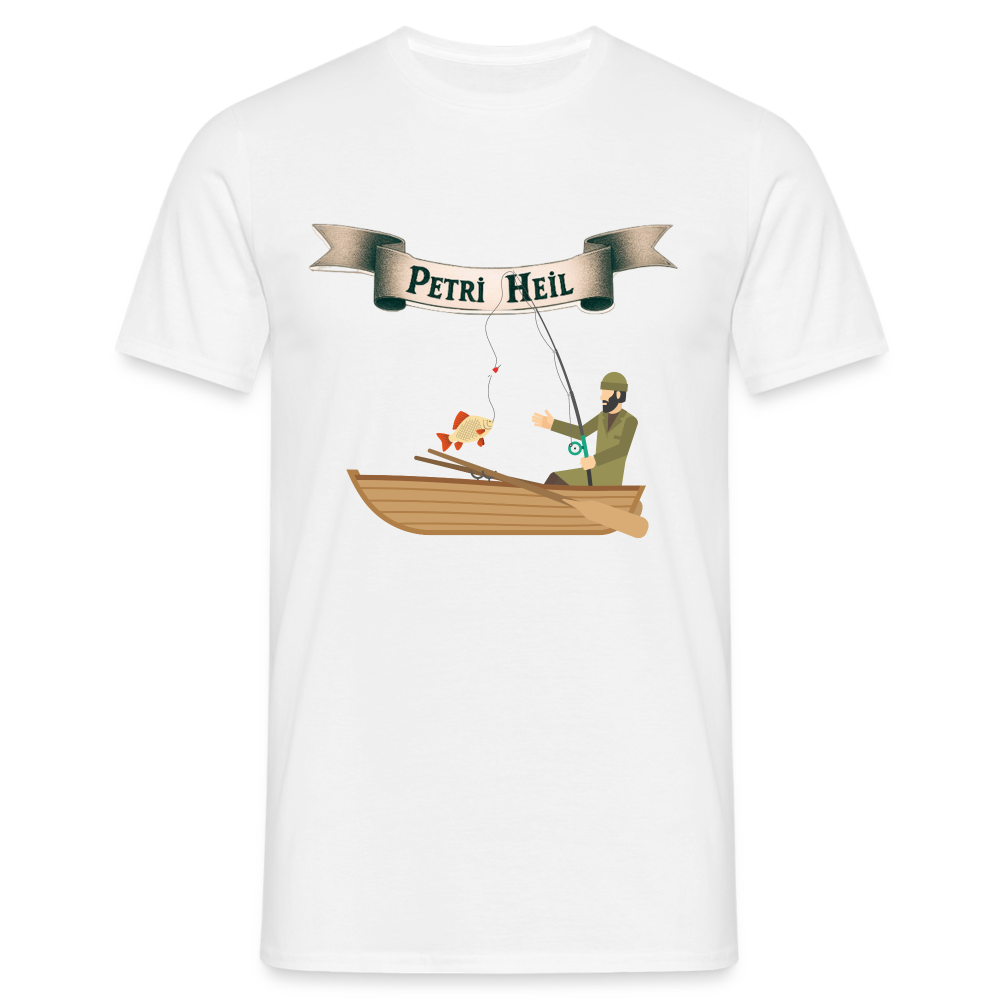 T-Shirt Petri heil - weiß