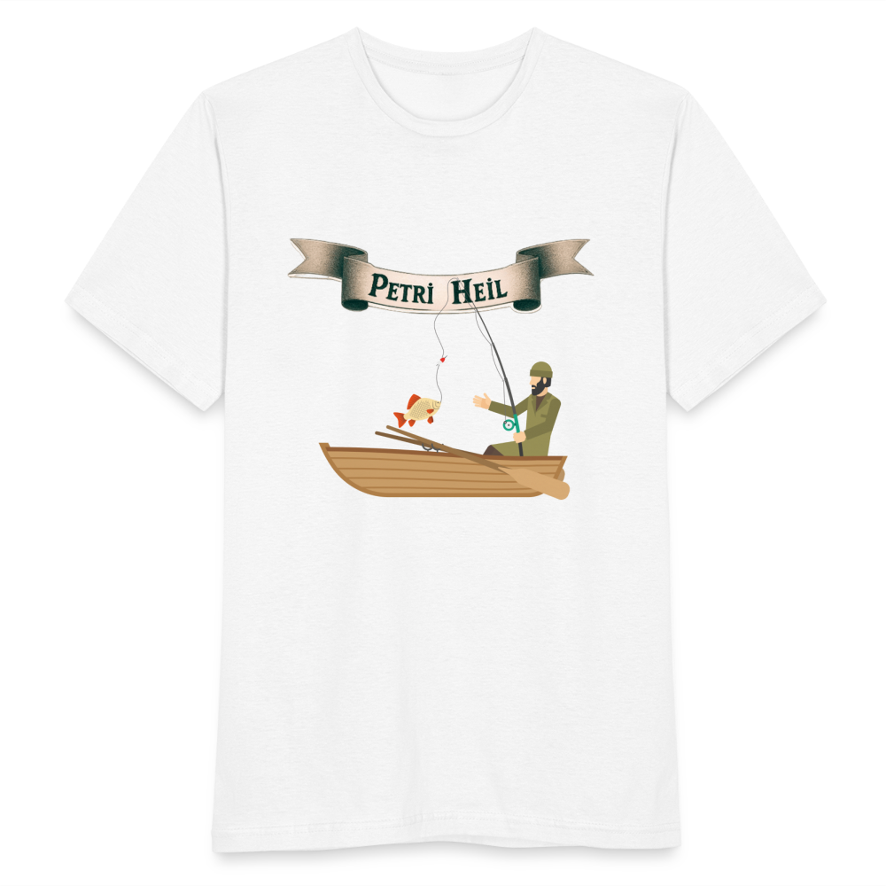 T-Shirt Petri heil - weiß