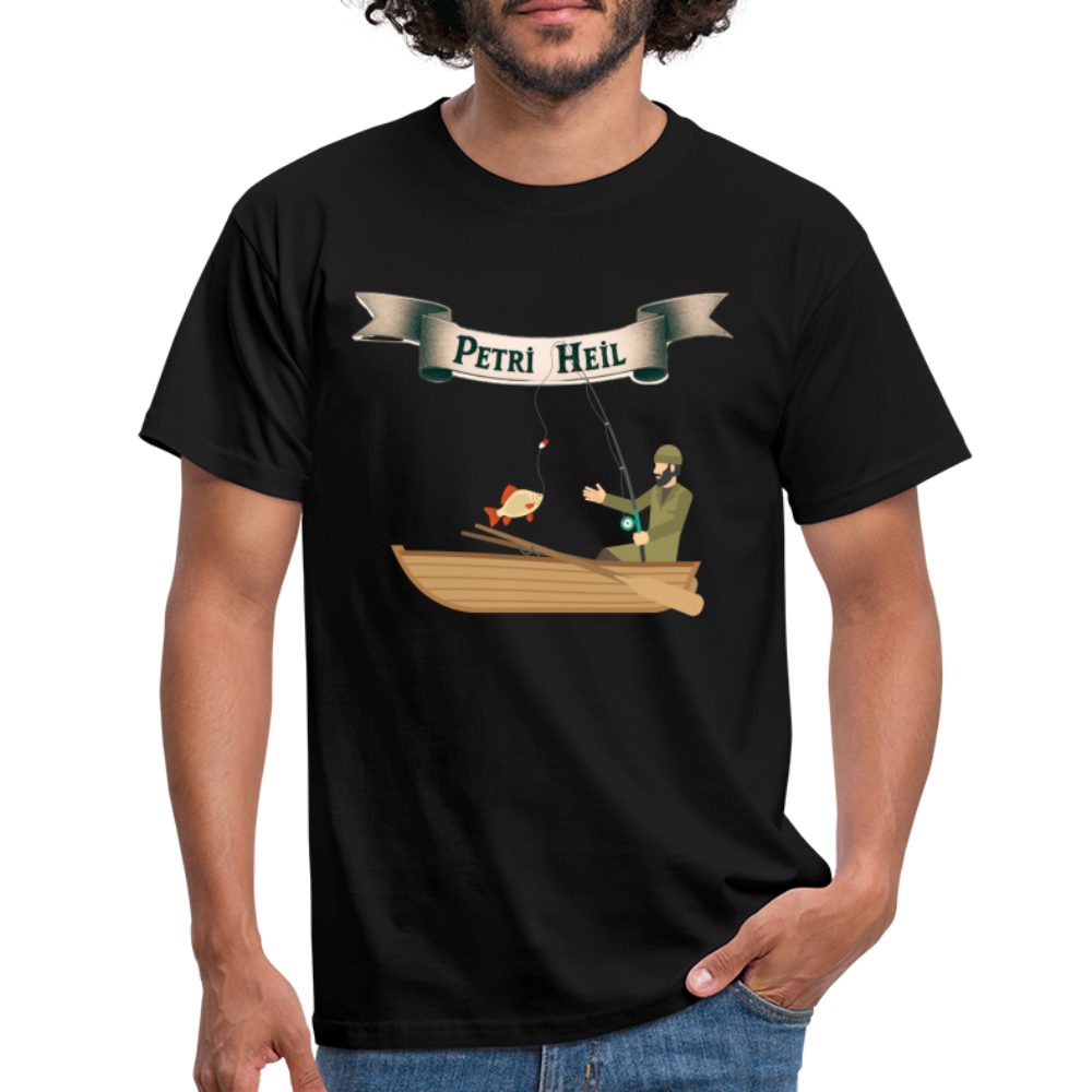T-Shirt Petri heil - Schwarz