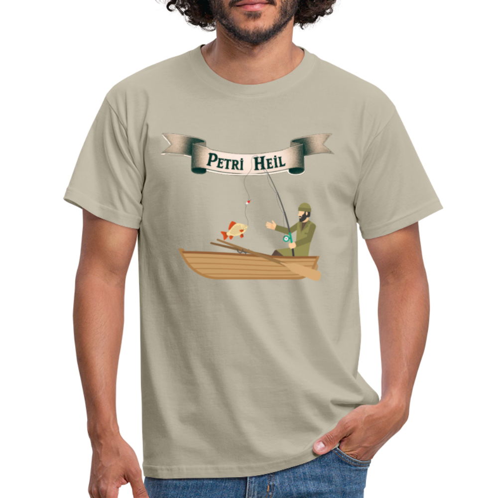 T-Shirt Petri heil - Sandbeige