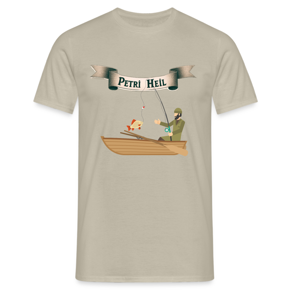 T-Shirt Petri heil - Sandbeige
