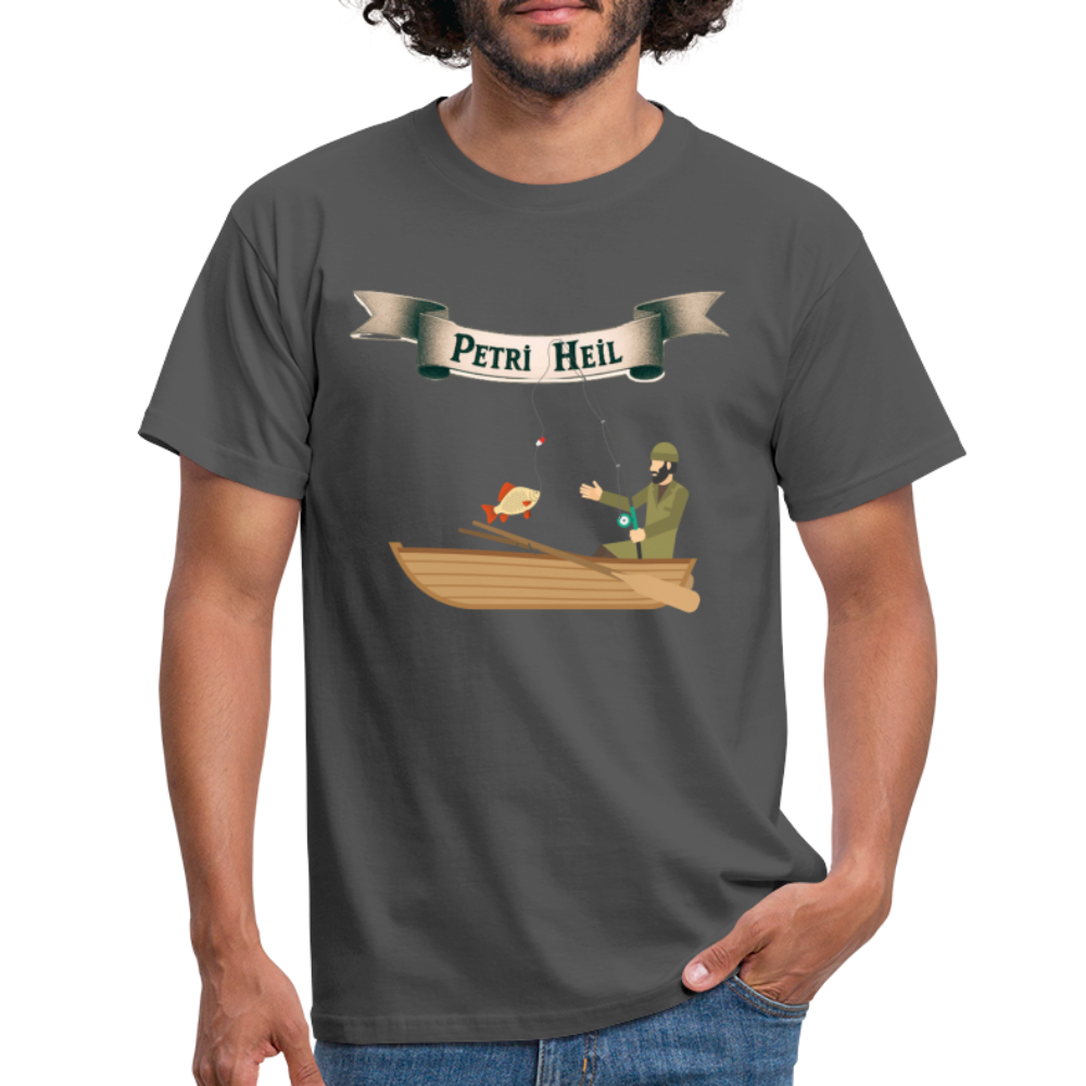 T-Shirt Petri heil - Anthrazit