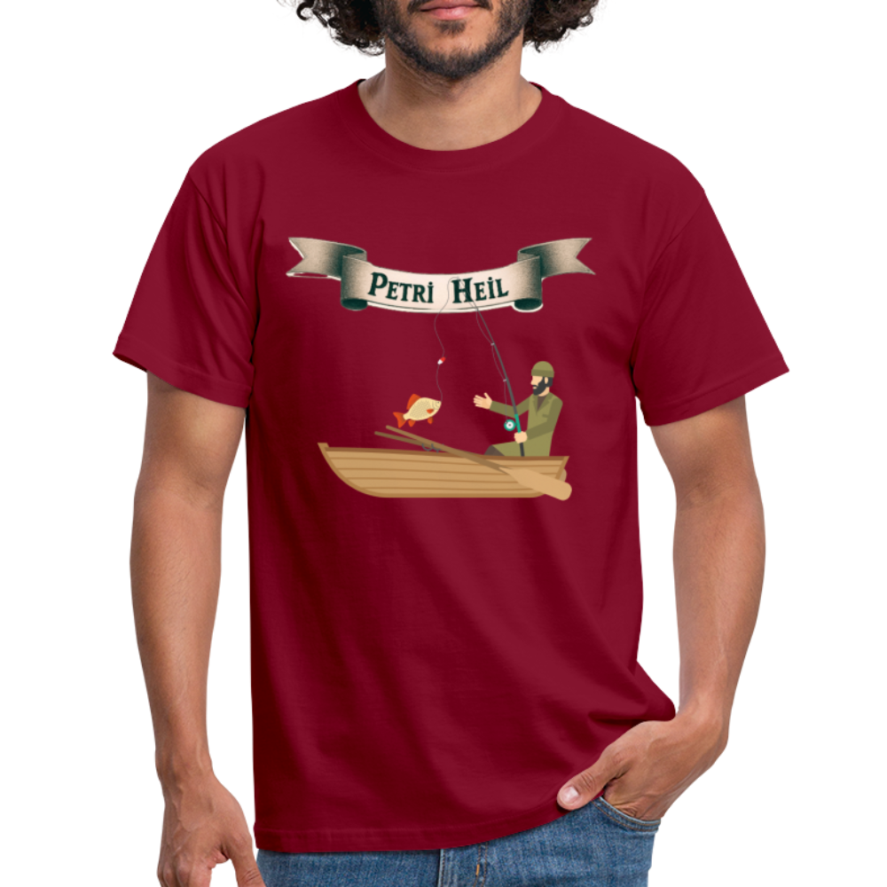 T-Shirt Petri heil - Ziegelrot