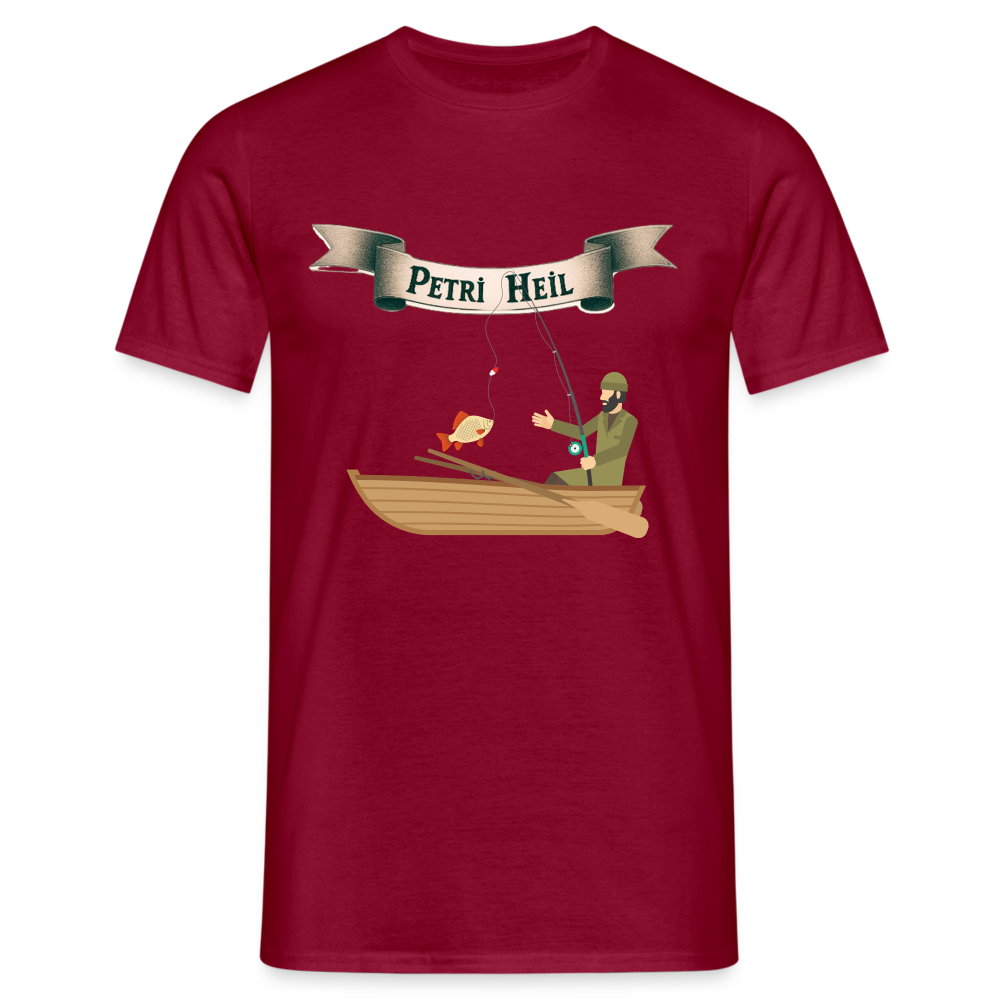 T-Shirt Petri heil - Ziegelrot