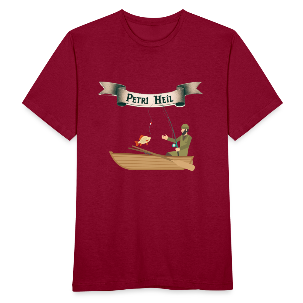 T-Shirt Petri heil - Ziegelrot