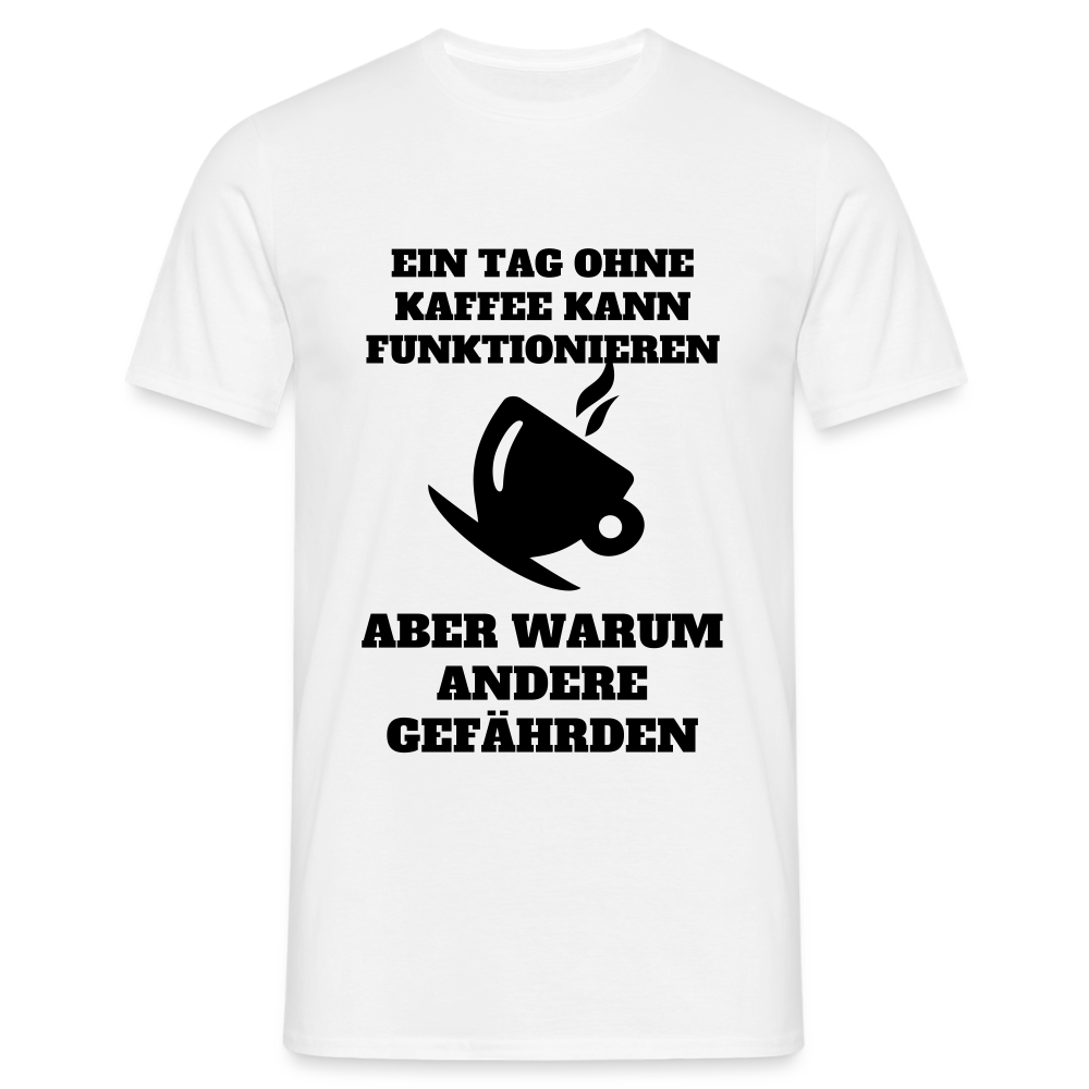 Männer T-Shirt - weiß