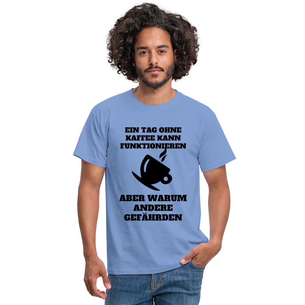 Männer T-Shirt - carolina blue