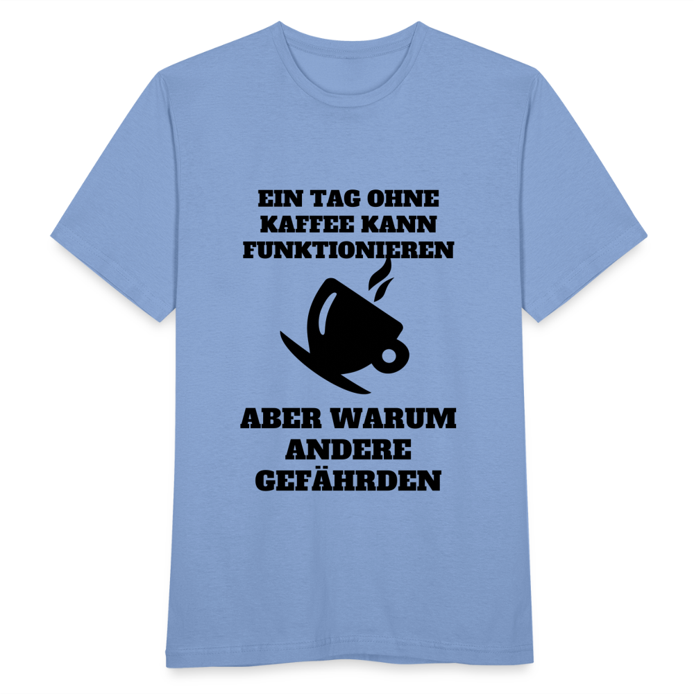 Männer T-Shirt - carolina blue