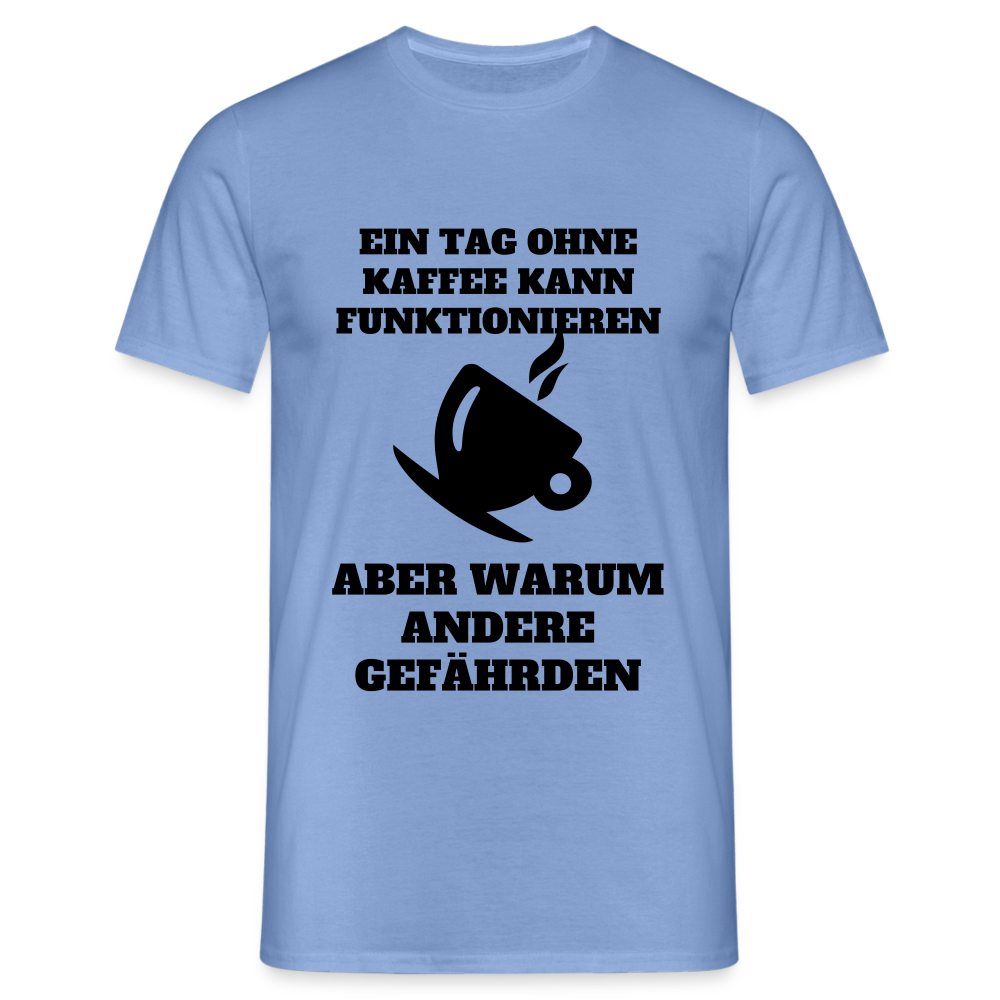 Männer T-Shirt - carolina blue