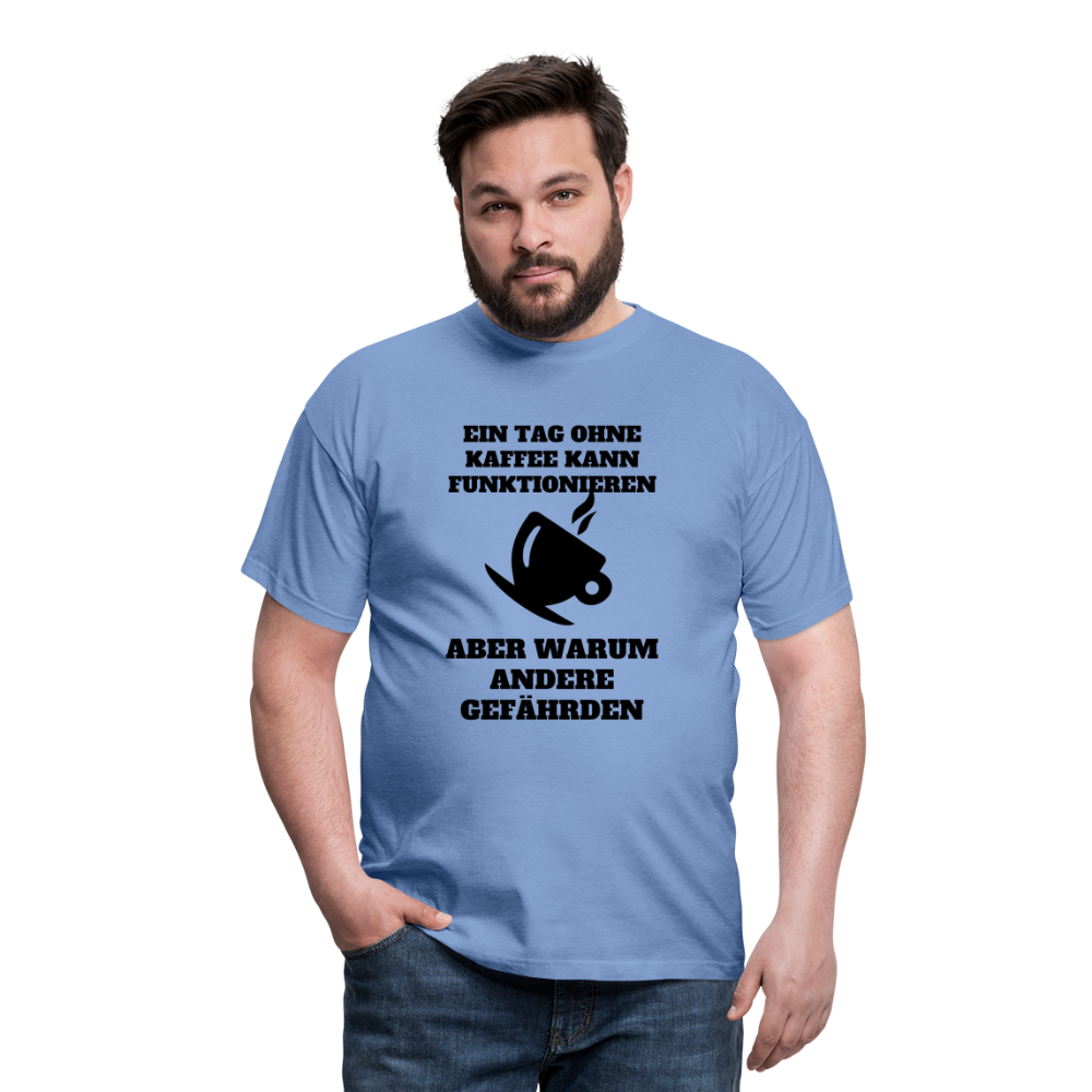 Männer T-Shirt - carolina blue