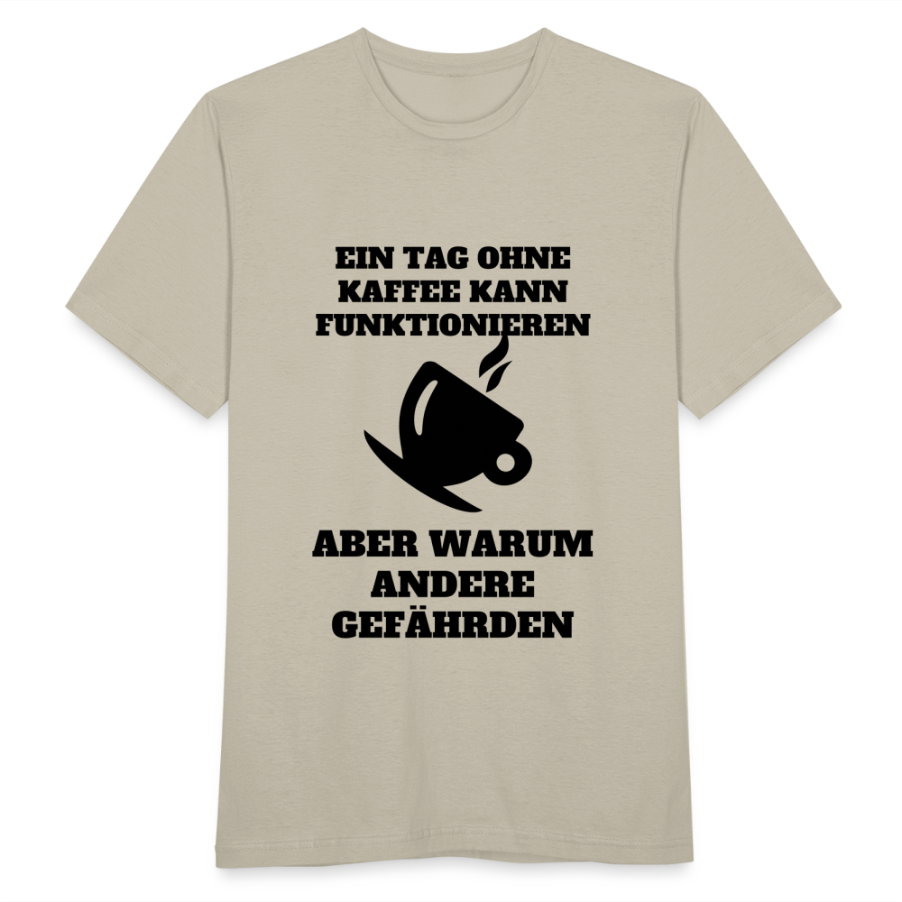 Männer T-Shirt - Sandbeige