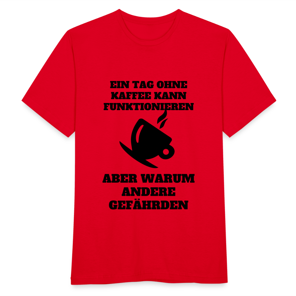 Männer T-Shirt - Rot