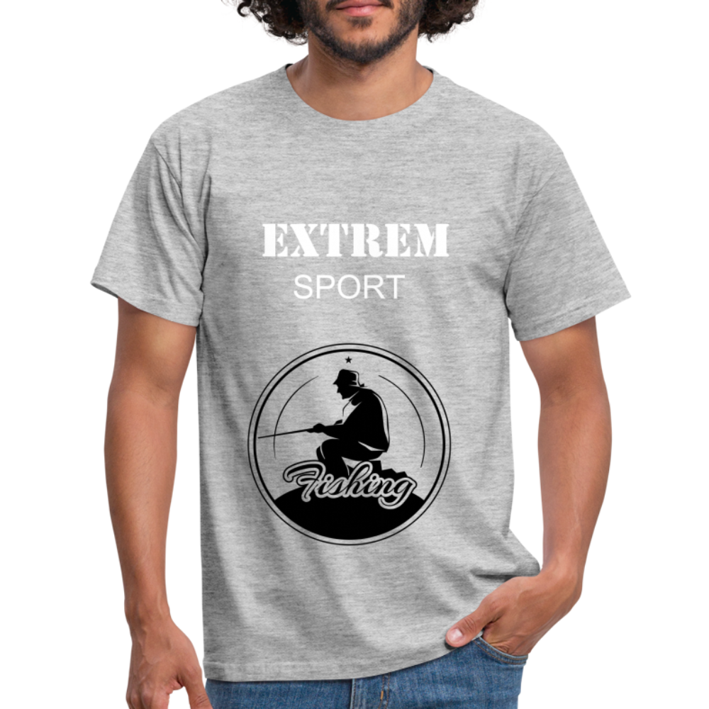 Extrem Sport T-Shirt - Grau meliert