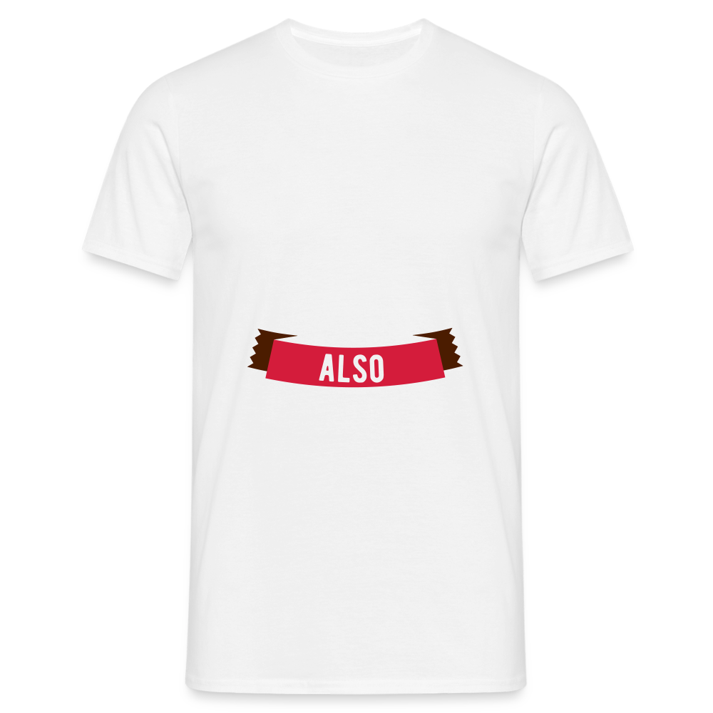 Ich bin nett T-Shirt - weiß