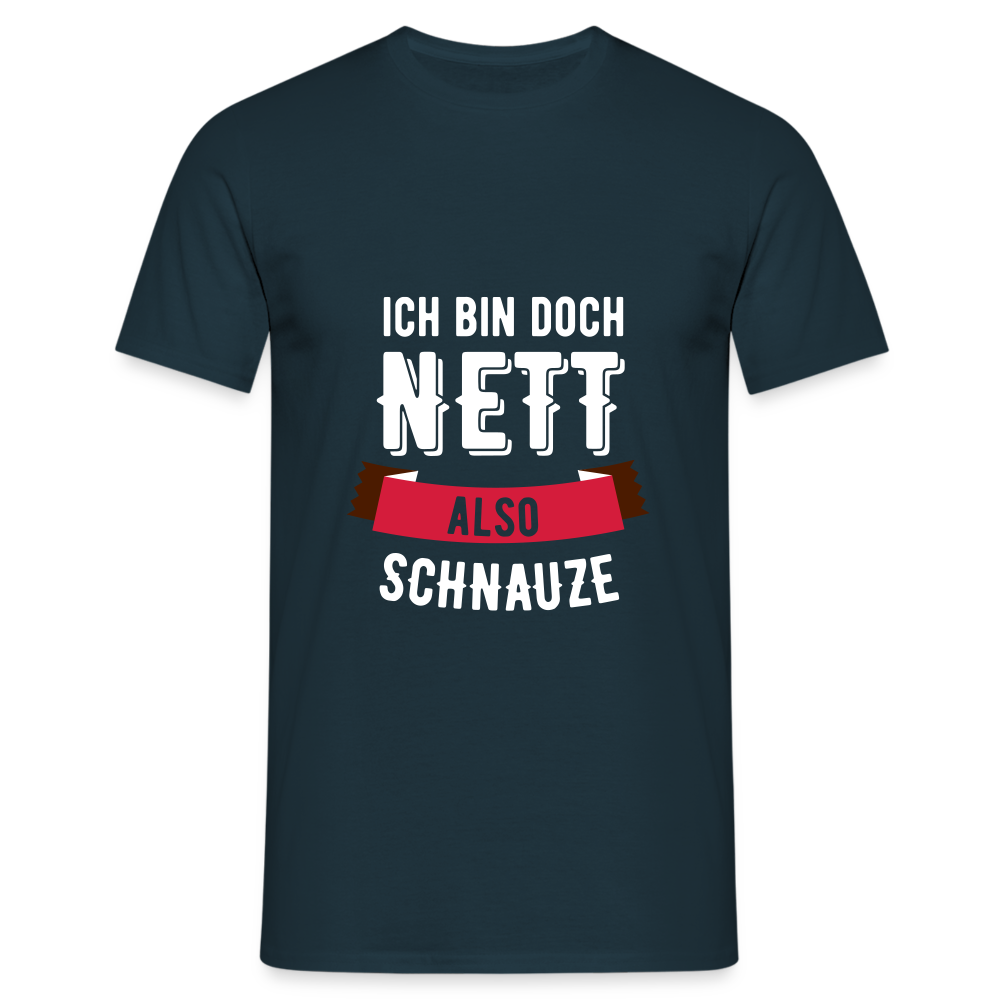 Ich bin nett T-Shirt - Navy