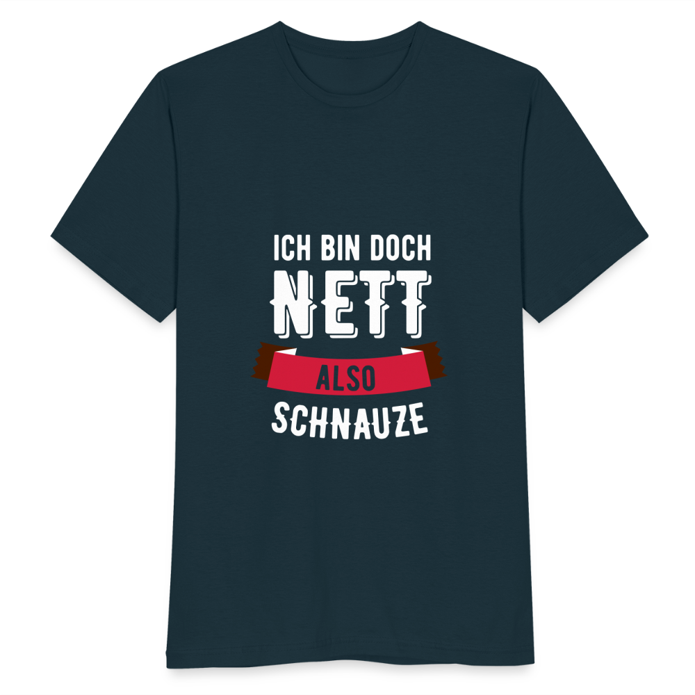 Ich bin nett T-Shirt - Navy