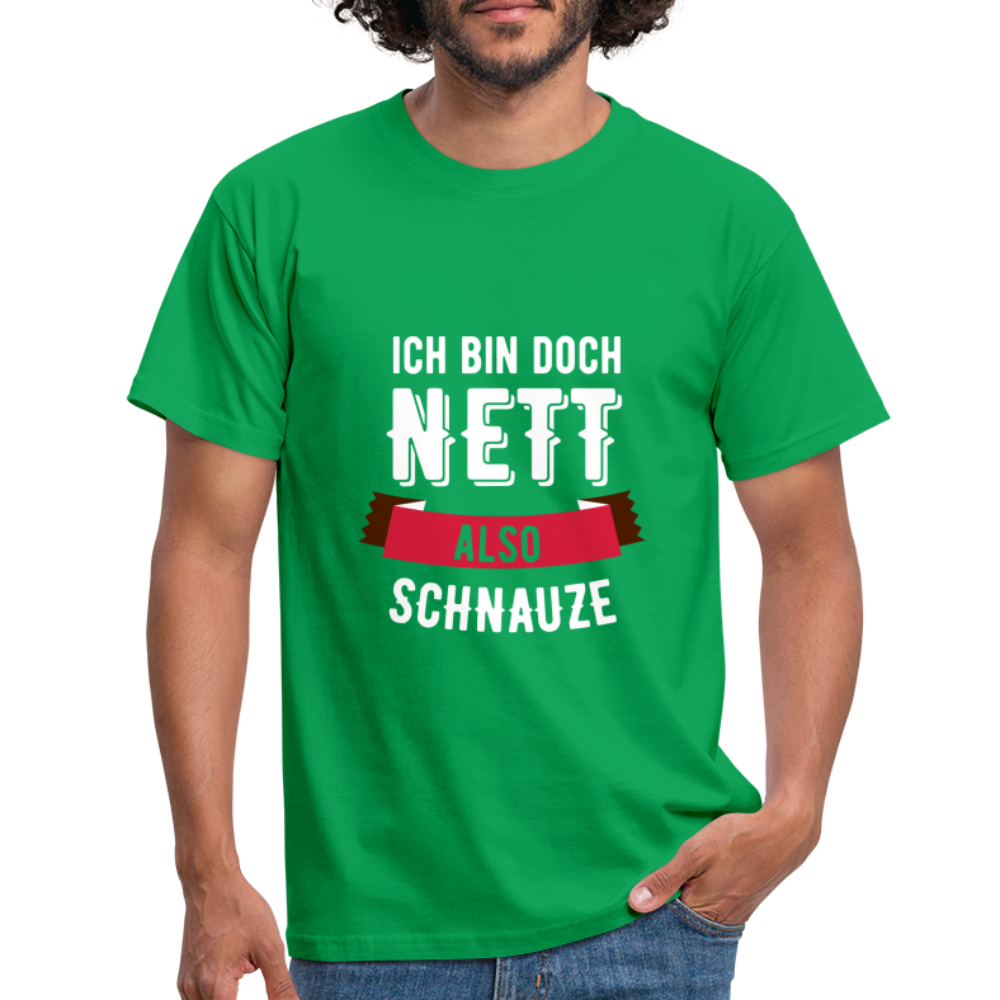 Ich bin nett T-Shirt - Kelly Green