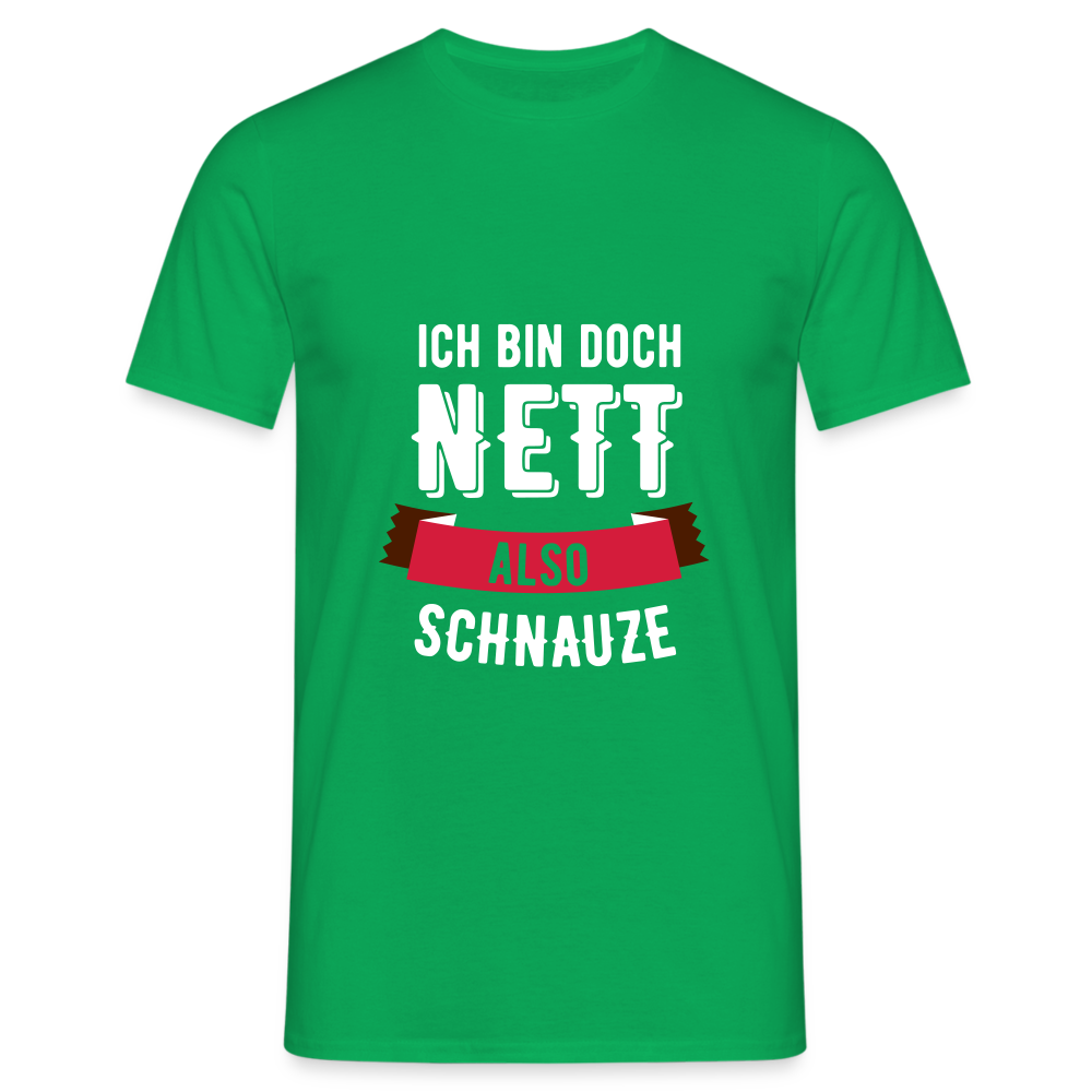 Ich bin nett T-Shirt - Kelly Green