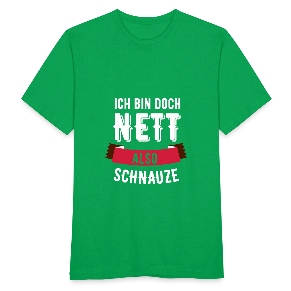 Ich bin nett T-Shirt - Kelly Green