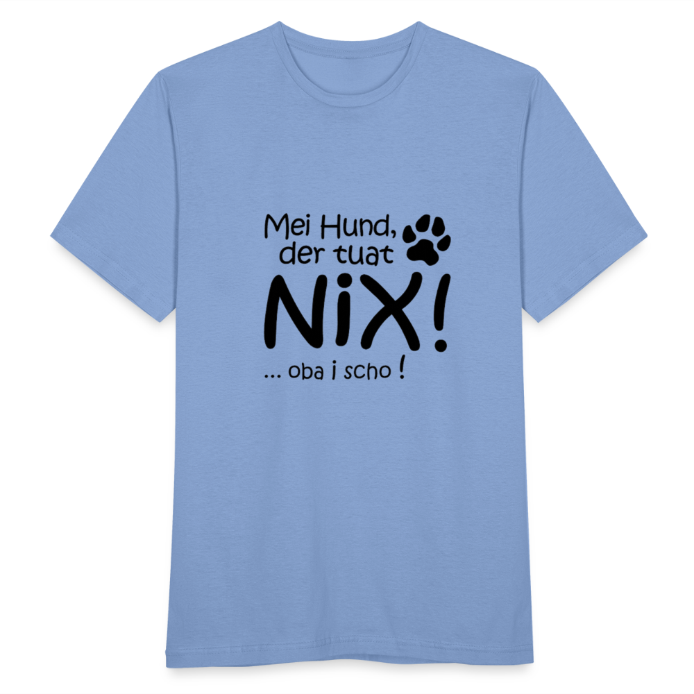 Hunde T-Shirt - carolina blue