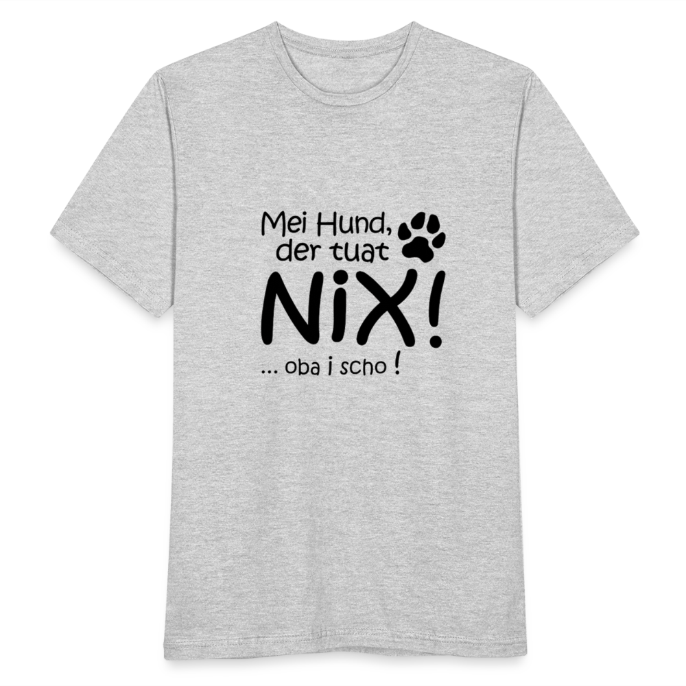 Hunde T-Shirt - Grau meliert