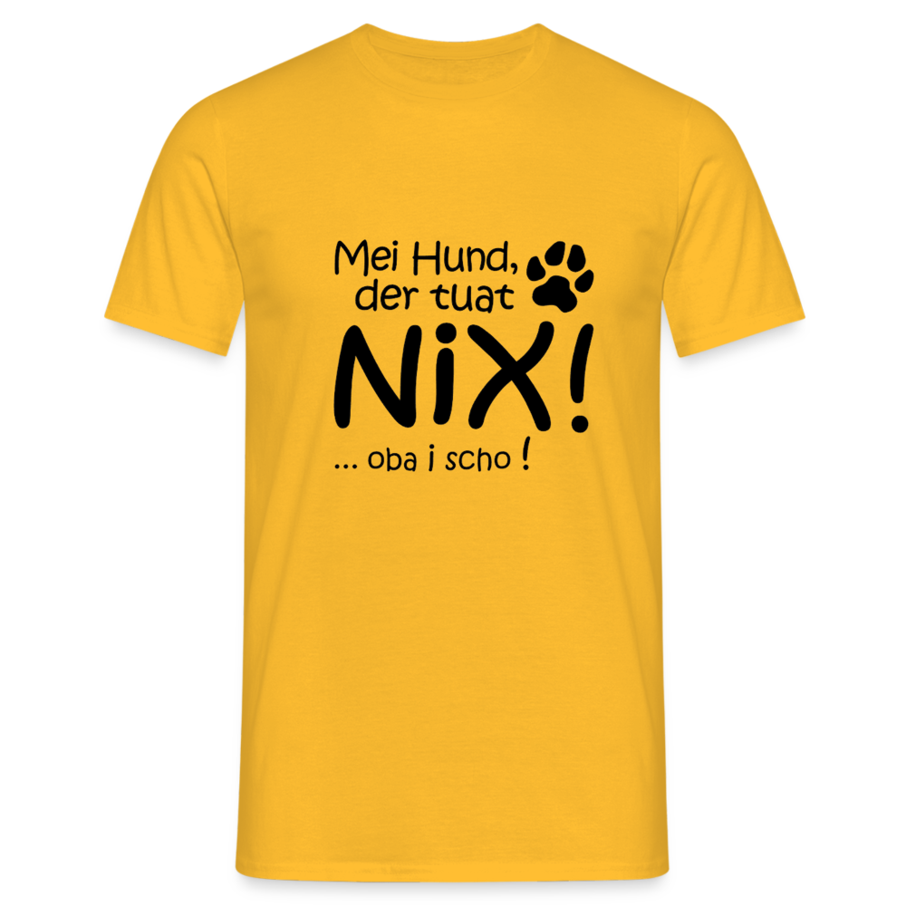 Hunde T-Shirt - Gelb