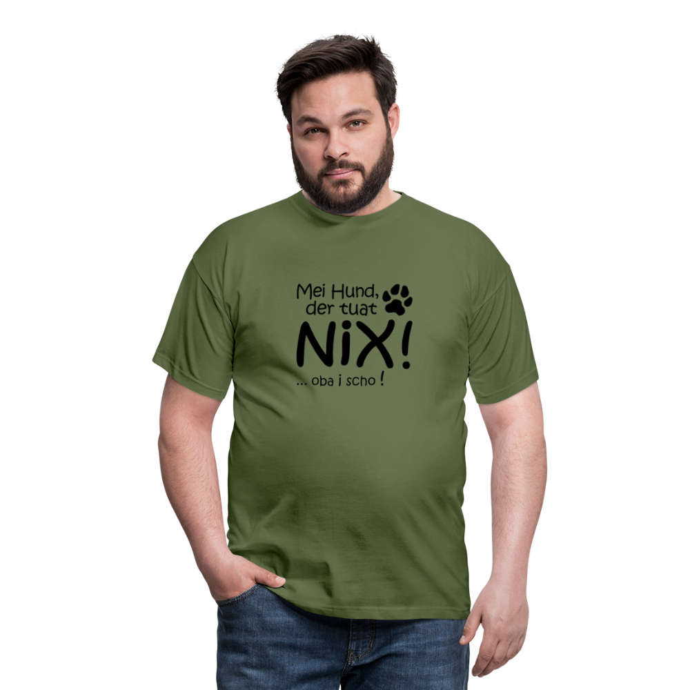 Hunde T-Shirt - Militärgrün