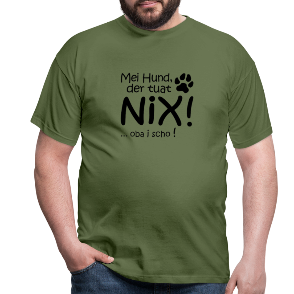 Hunde T-Shirt - Militärgrün