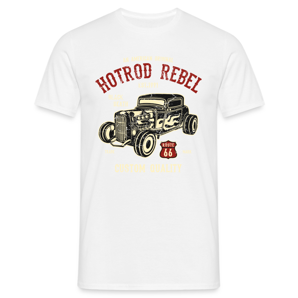 Hotrod T-Shirt - weiß