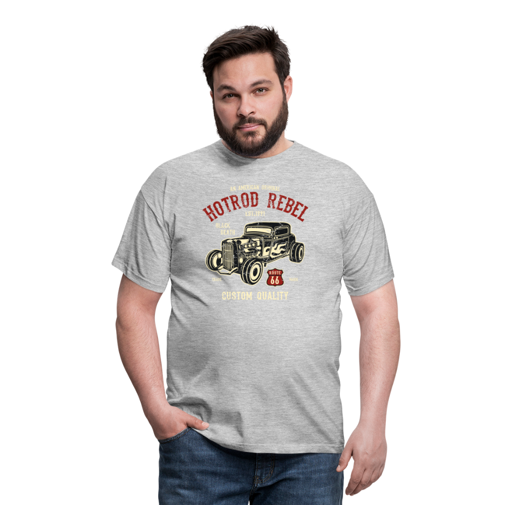 Hotrod T-Shirt - Grau meliert