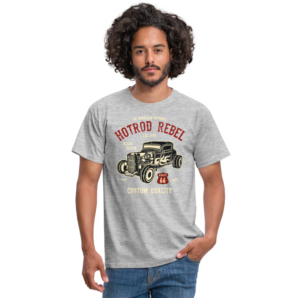 Hotrod T-Shirt - Grau meliert