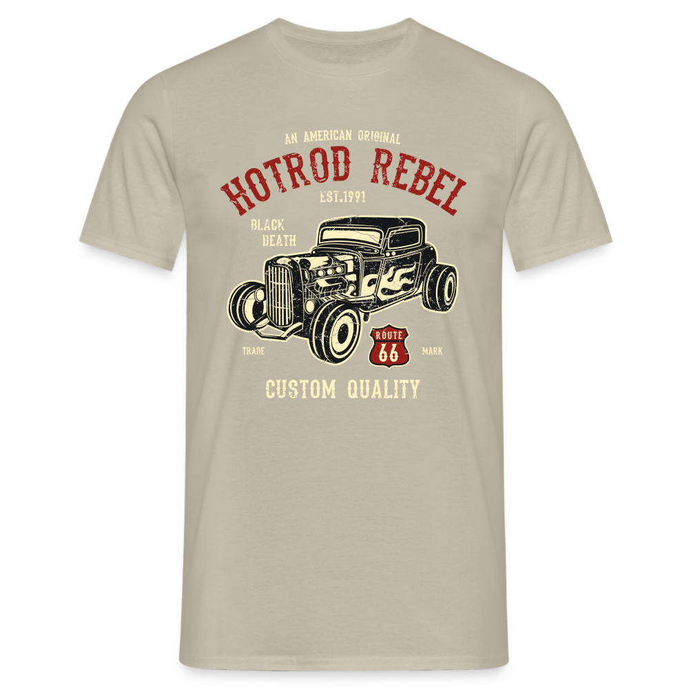 Hotrod T-Shirt - Sandbeige