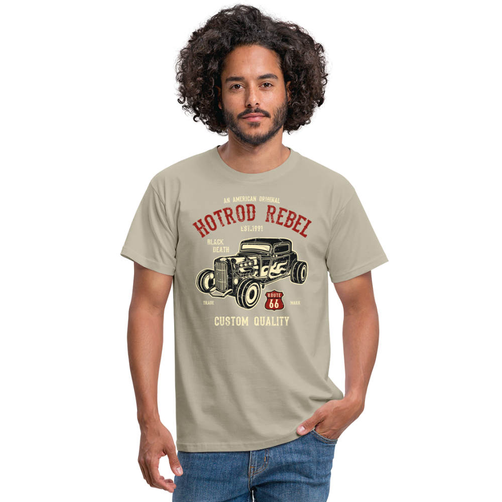 Hotrod T-Shirt - Sandbeige